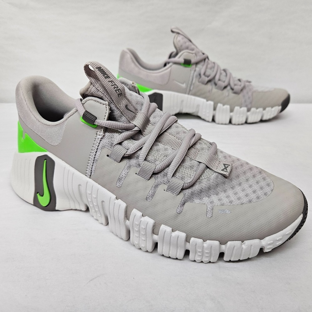 Nike Free Metcon 5 Training‎ Shoes DV3949-002 Light Iron Ore Green Men's Size 8